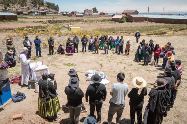 Faithful of Ichu Peru