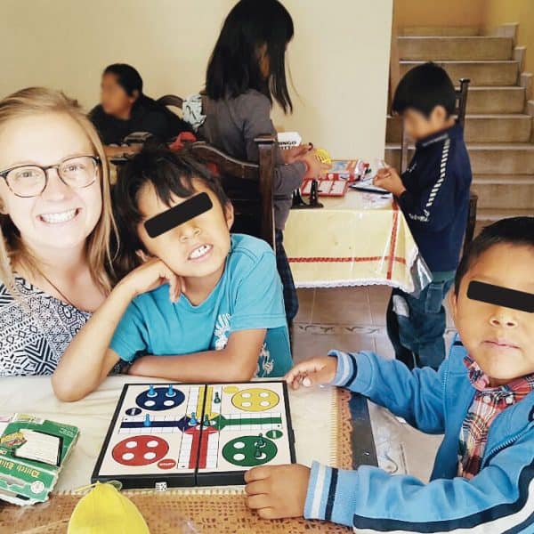 Maryknoll Volunteer Molly Minnerath accompanies children in various ministries in Bolivia.