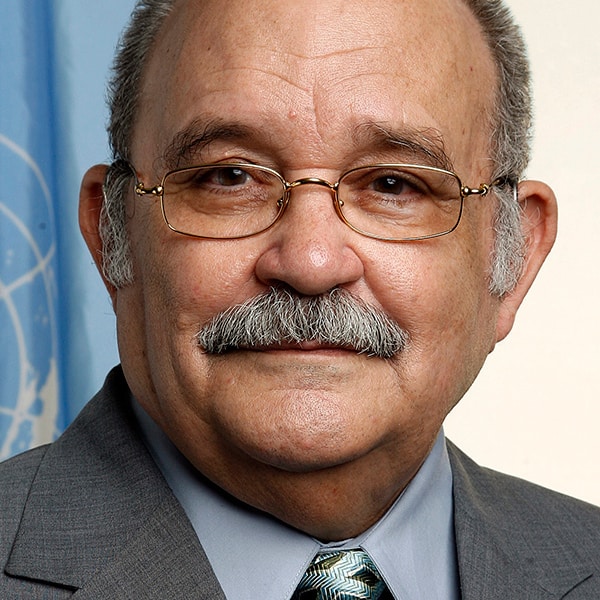 Maryknoll Father Miguel d'Escoto.