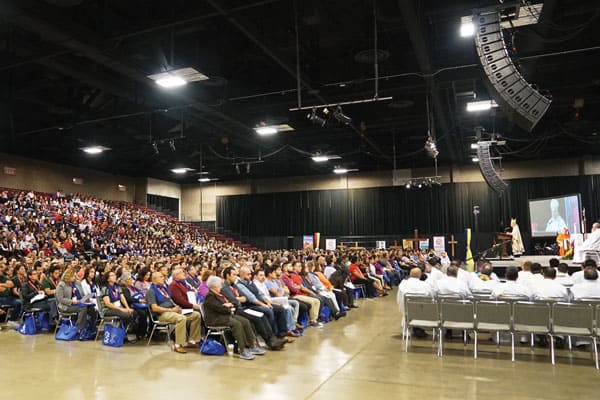 About 1,300 Hispanic ministry leaders from 15 dioceses in California, Nevada and Hawaii gathered for a regional encuentro in Visalia, Calif., April 27–29.