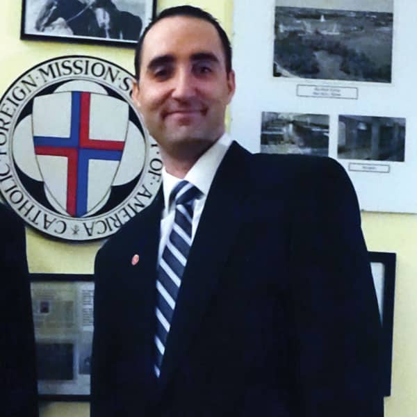 Maryknoll Brother Ryan Thibert will soon take his permanent oath, pledging a lifetime of service to the world's most vulnerable. (M. Sim/U.S.)