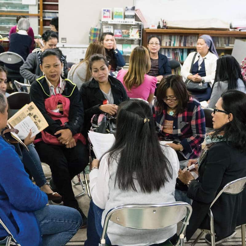 Kalakasan offers diverse workshops and self-help groups to empower migrant women who were victims of domestic violence in Japan. (Courtesy of Kalakasan Center/Japan)