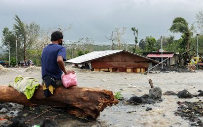 Philippine churches open doors to typhoon evacuees