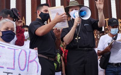 Migrants, Advocates Gather at Border, Call on Biden to Save Asylum