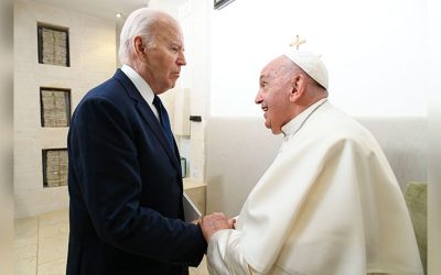 Pope Holds Private Talks with Biden, Others at G7 Summit