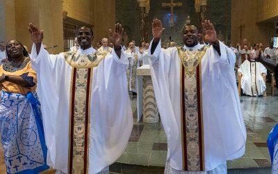 Two Men from Kenya Ordained to the Priesthood as Maryknoll Missioners