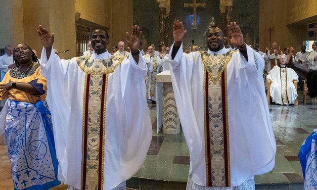 Two Men from Kenya Ordained to the Priesthood as Maryknoll Missioners