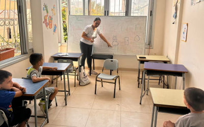 Catholic Parish School in Gaza Reopens